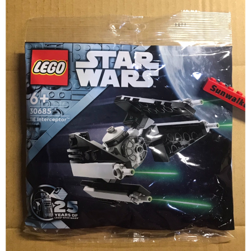 【積木2010】樂高 LEGO 30685 TIE Interceptor 迷你 鈦戰機 / 星際大戰 袋裝樂高