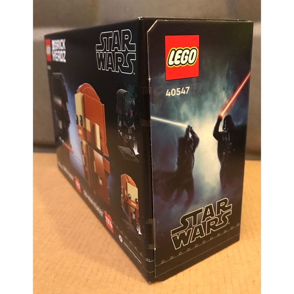【積木2010】樂高 LEGO 40547 黑武士 歐比王 大頭人 / 星際大戰 / BRICK HEADZ-細節圖3