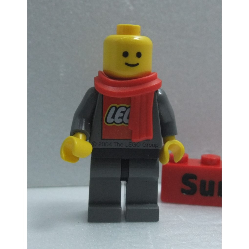 【積木2010】樂高 LEGO 紅色 圍巾 長圍巾 25376 (B-03)-細節圖2