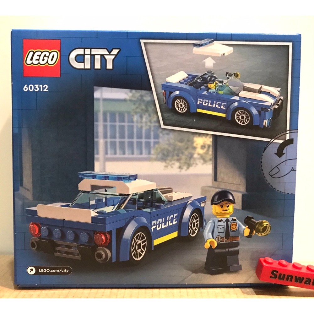 合售【積木2010】樂高 LEGO 60312+60424 警車 叢林探險車 / 小貓熊 CITY 城市-細節圖3
