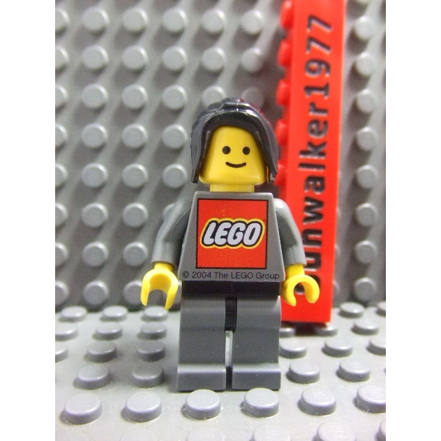 【積木2010】樂高 LEGO 黑色 馬尾 長髮 女生 頭髮 62696 (H-07)-細節圖3