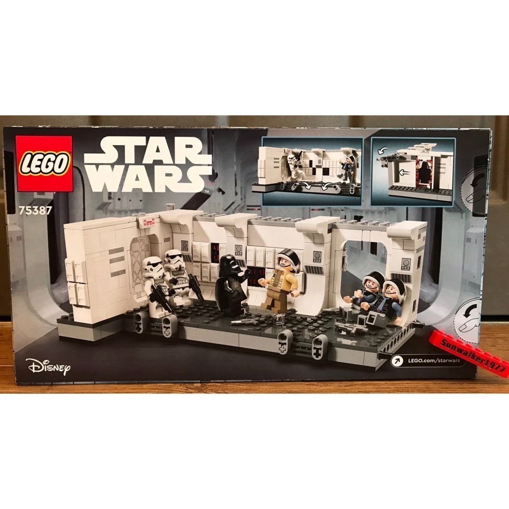 【積木2010】樂高 LEGO 75387 登入坦帝夫四號 / 黑武士 風暴兵 星際大戰 25週年 全新未拆-細節圖2