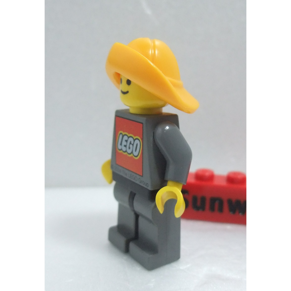 【積木2010】樂高 LEGO 亮淡橘色 漁夫帽 / 漁夫 雨帽 帽子 / 57881 70419 (C-08)-細節圖3
