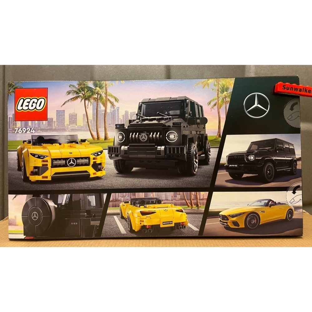 【積木2010】樂高 LEGO 76924 賓士 AMG G63 / SL63 Mercedes AMG / SPEED-細節圖2