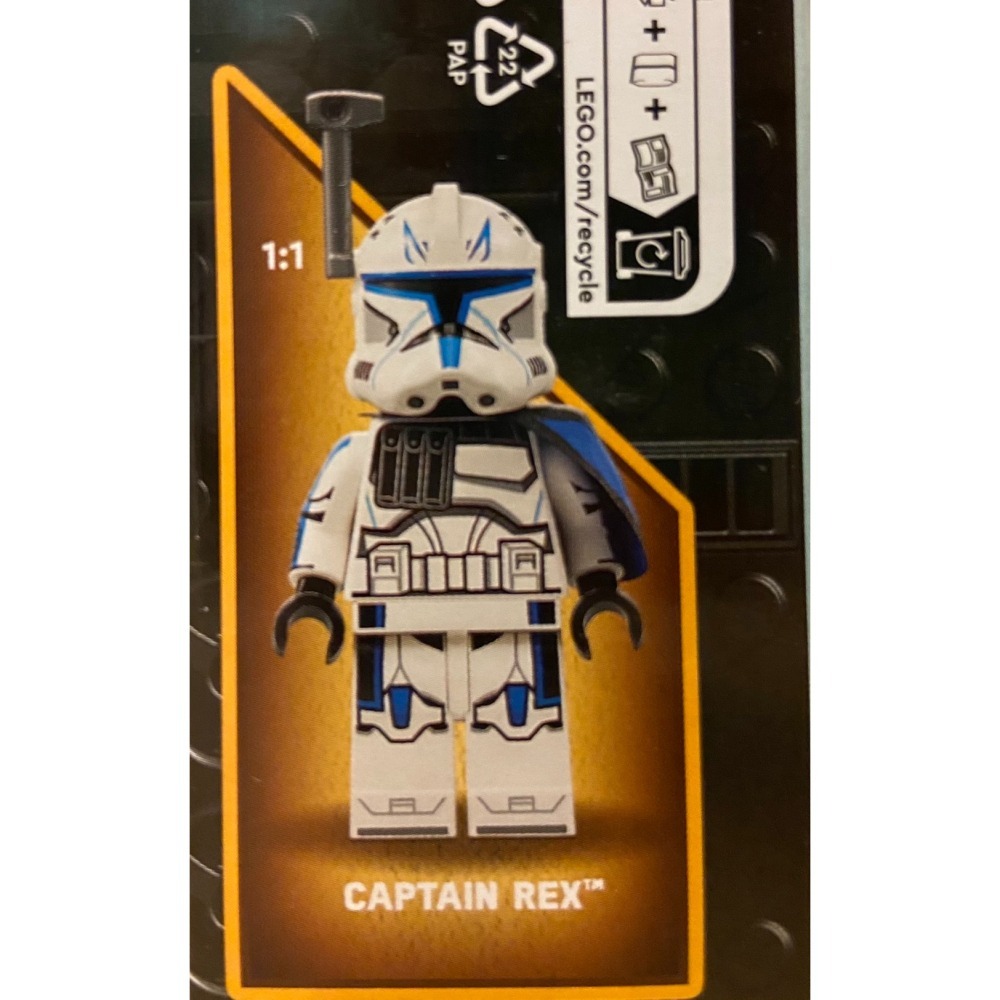 【積木2010】樂高 LEGO 75391 雷克斯 Captain Rex / 星際大戰 迷你載具 / 全新未拆-細節圖3