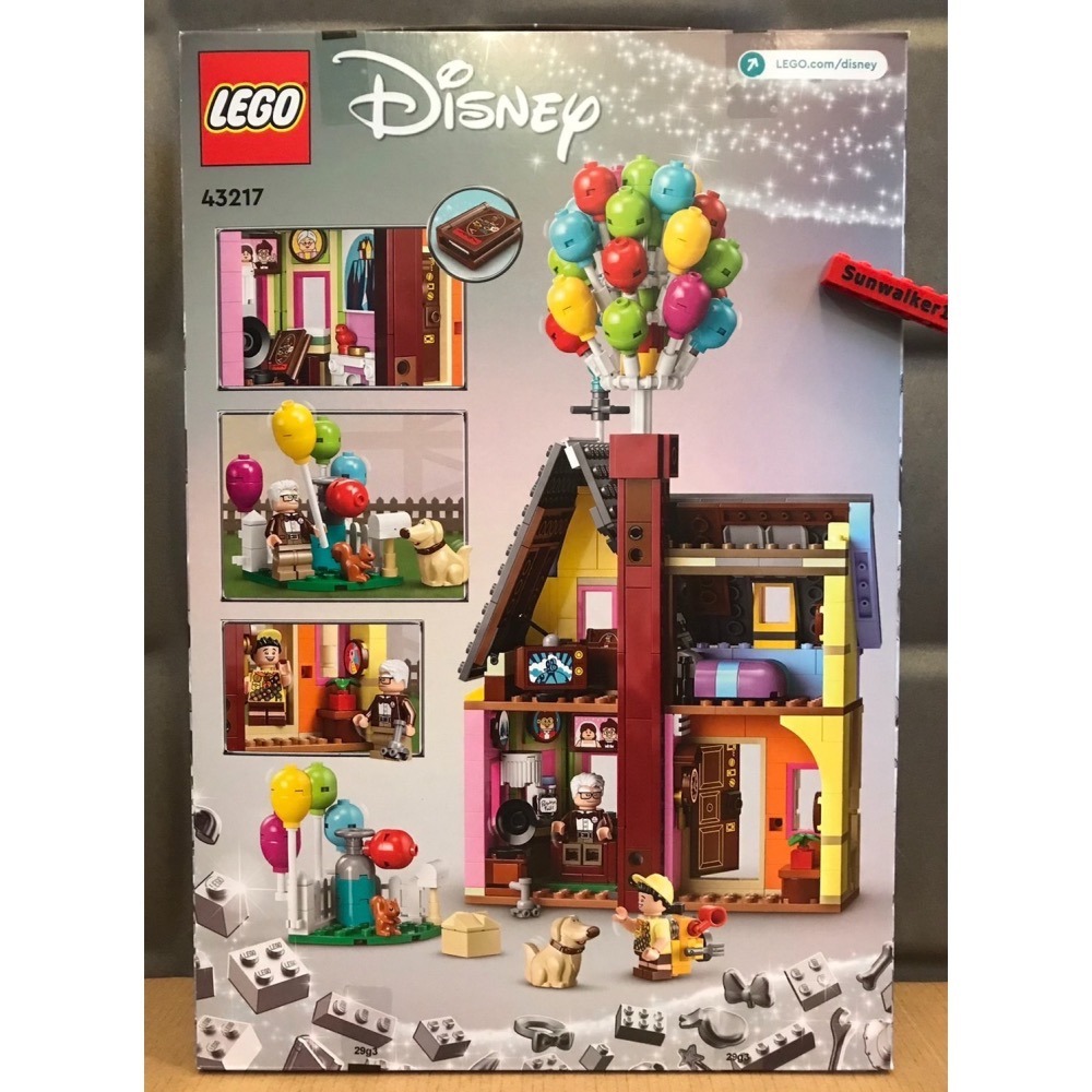 外盒有擦損特價【積木2010】樂高 LEGO 43217 天外奇蹟 / 迪士尼 100周年 / BR-2F-細節圖2