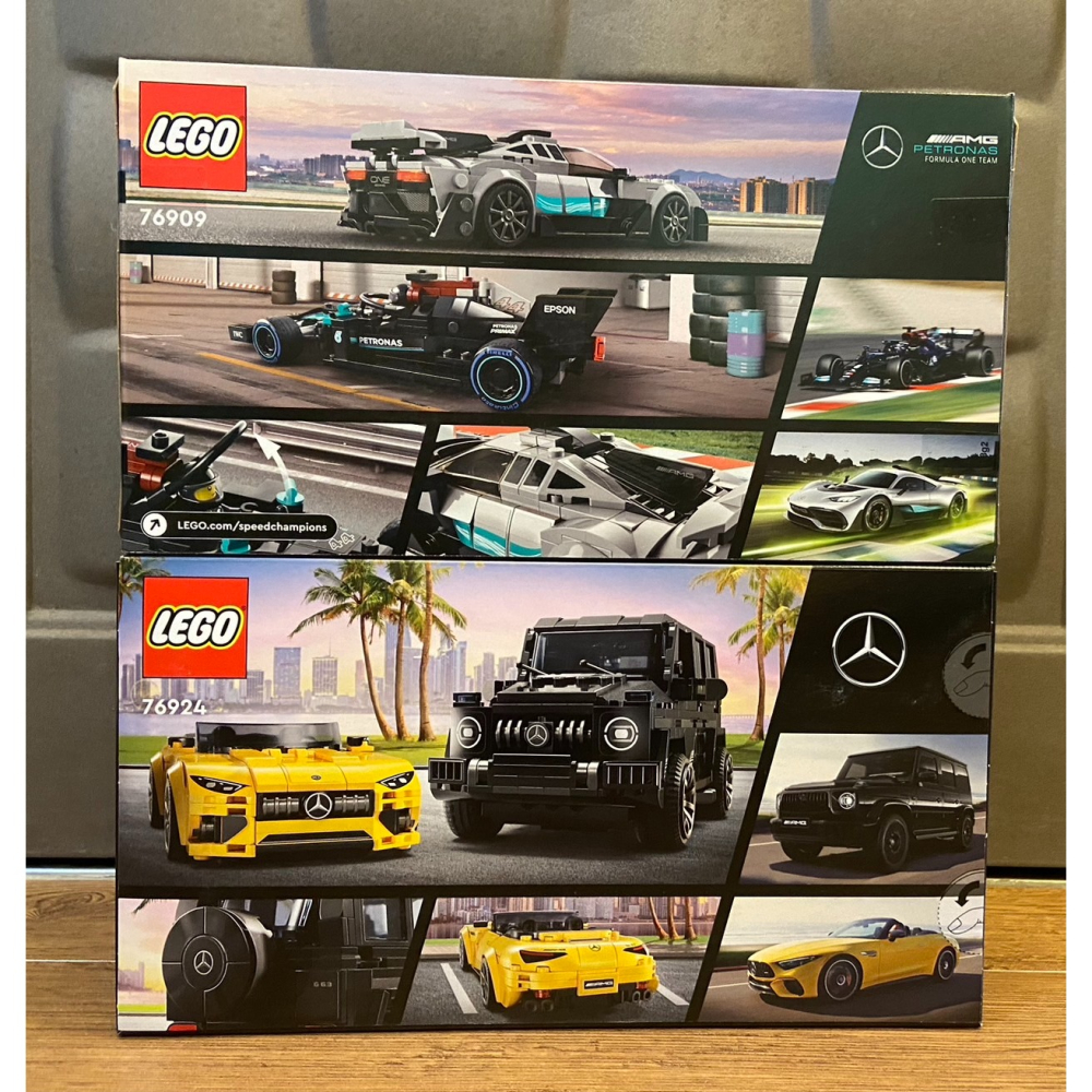 合售 特價【積木2010】樂高 LEGO 76909+76924 / 賓士 AMG F1 / AMG G63-細節圖2