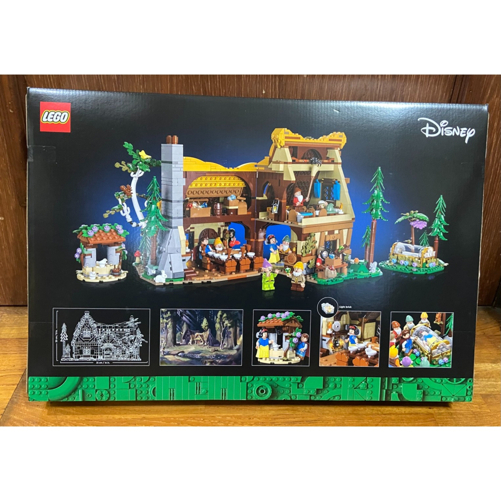 【積木2010】樂高 LEGO 43242 白雪公主與七矮人 /  迪士尼 公主 / 全新未拆-細節圖2