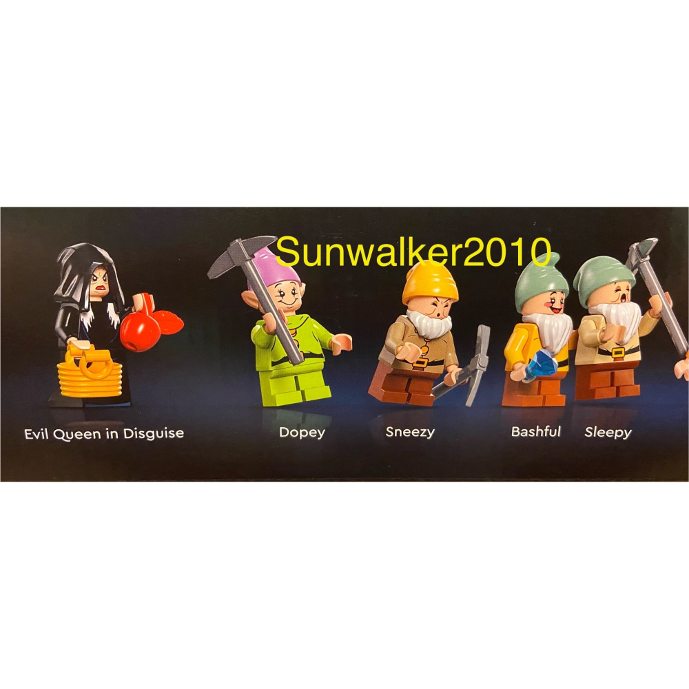 【積木2010】樂高 LEGO 43242 白雪公主與七矮人 /  迪士尼 公主 / 全新未拆-細節圖3