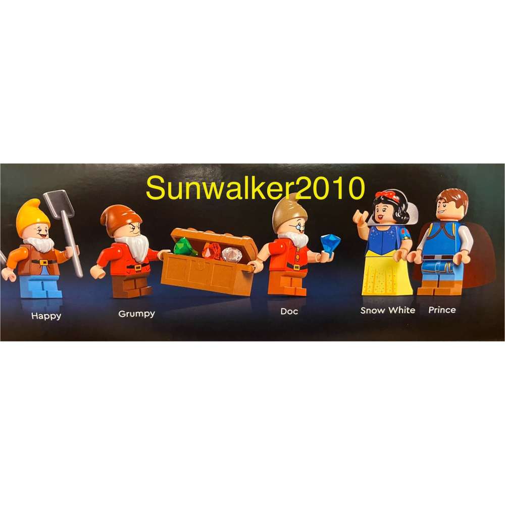 【積木2010】樂高 LEGO 43242 白雪公主與七矮人 /  迪士尼 公主 / 全新未拆-細節圖4