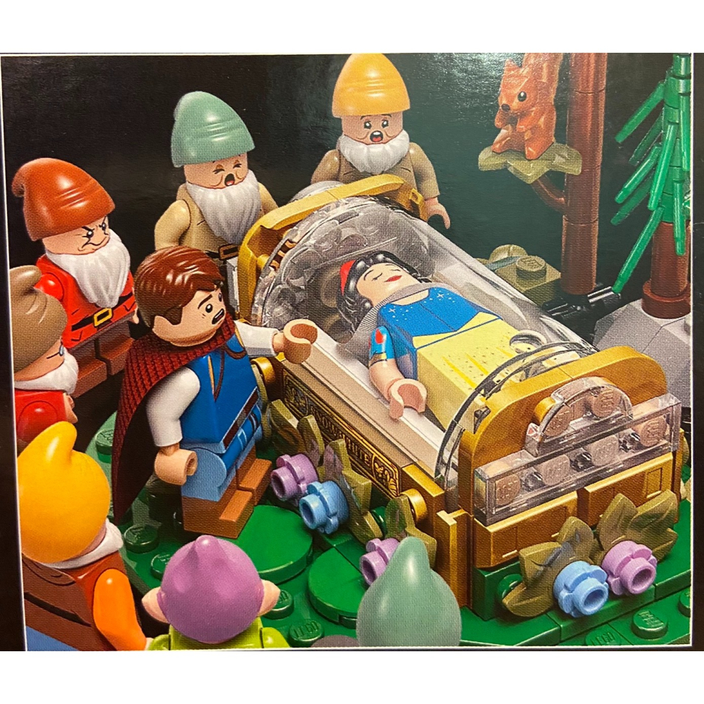 【積木2010】樂高 LEGO 43242 白雪公主與七矮人 /  迪士尼 公主 / 全新未拆-細節圖5