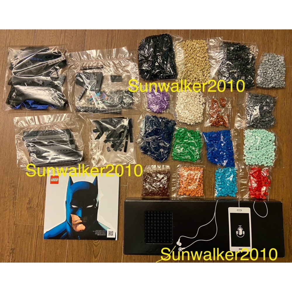 無外盒 特價【積木2010】樂高 LEGO 31205 蝙蝠俠 Batman / 藝術系列 馬賽克 ART-細節圖2