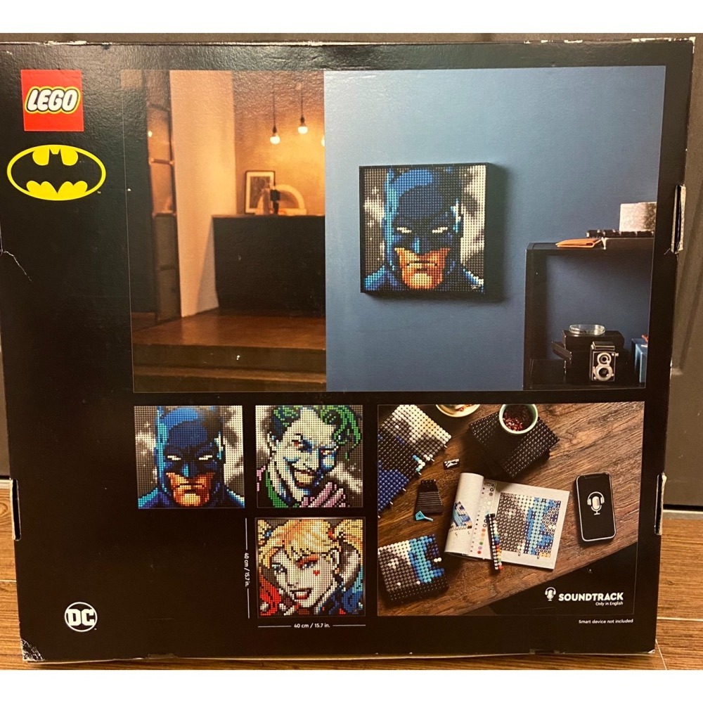 無外盒 特價【積木2010】樂高 LEGO 31205 蝙蝠俠 Batman / 藝術系列 馬賽克 ART-細節圖3