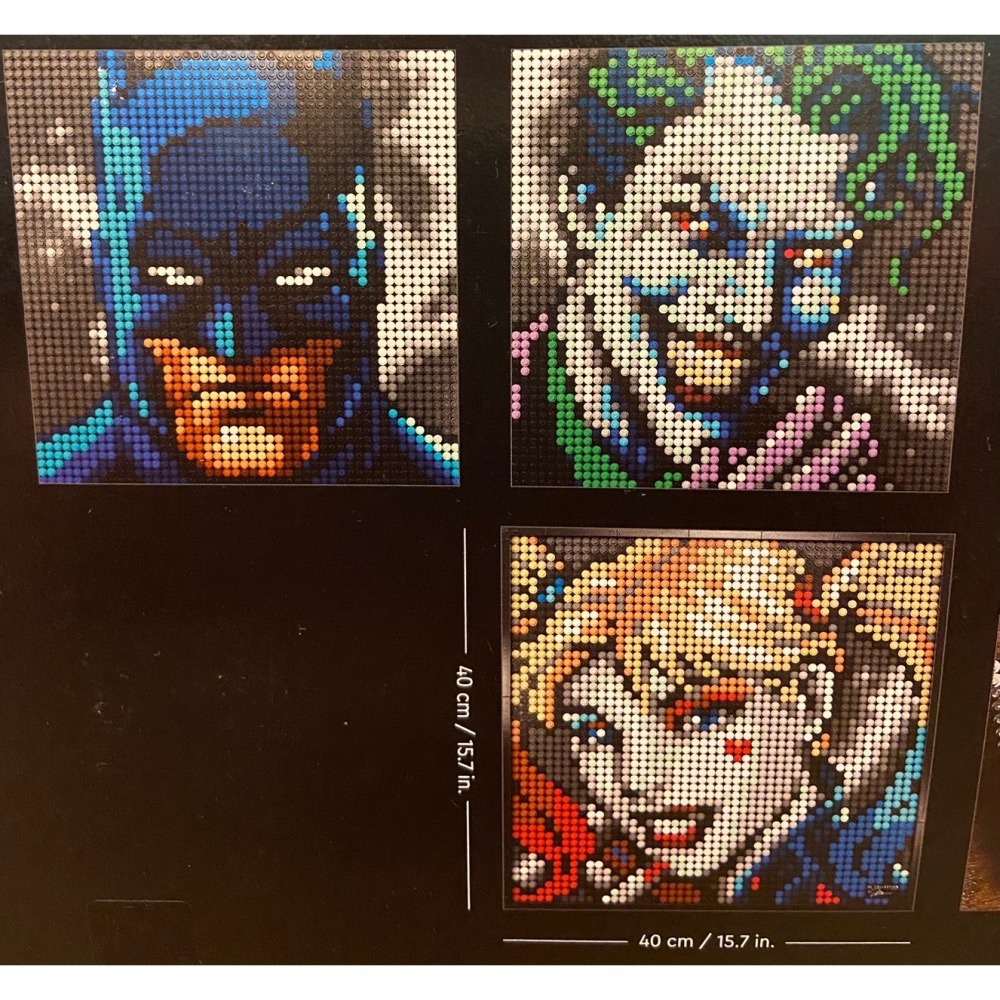 無外盒 特價【積木2010】樂高 LEGO 31205 蝙蝠俠 Batman / 藝術系列 馬賽克 ART-細節圖4