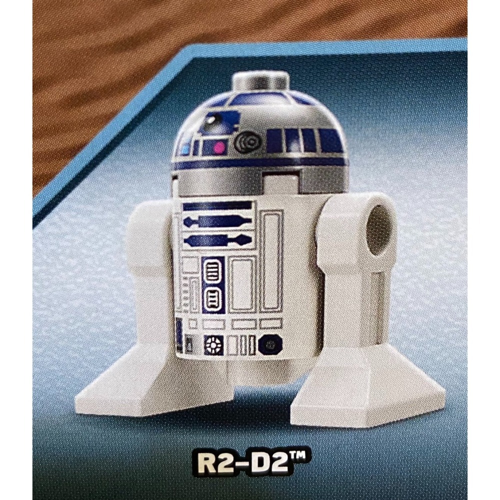 【積木2010 拆賣 】樂高 LEGO R2-D2 模型 +R2-D2 人偶 +立牌/ 75379 星際大戰-細節圖2