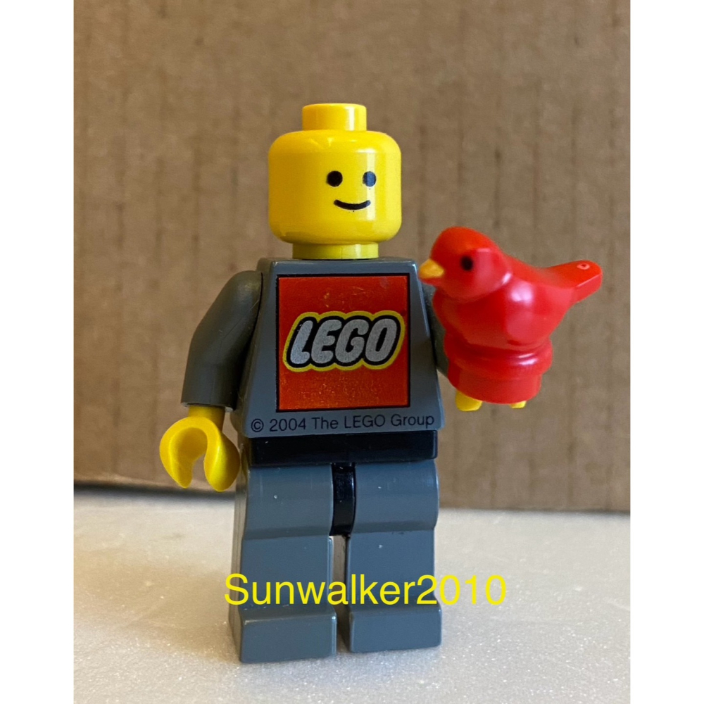 【積木2010】樂高 LEGO 小鳥 鴿子 麻雀 鳥 / 動物 41835pb01 / 41835-細節圖3