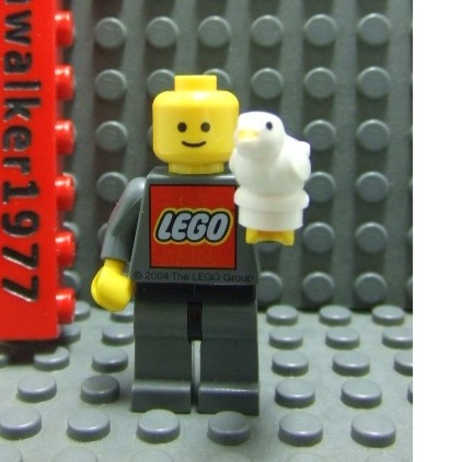 【積木2010】樂高 LEGO 小鳥 鴿子 麻雀 鳥 / 動物 41835pb01 / 41835-細節圖4