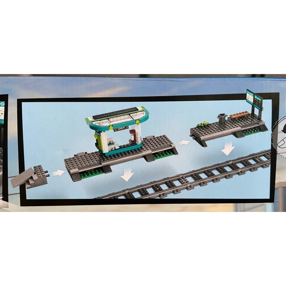 【積木2010】樂高 LEGO 60423 路面電車和車站 / CITY 城市 火車-細節圖3