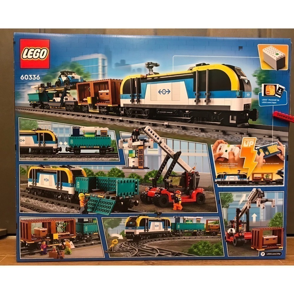 【積木2010】樂高 LEGO 60336 貨物列車 火車 / CITY 城市 / 全新未拆-細節圖2