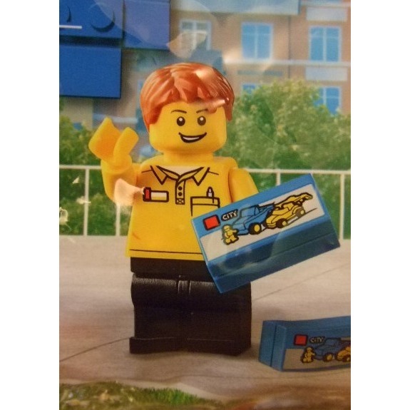 【積木2010】樂高 LEGO 30569 樂高行動攤車 / 樂高 店員 員工 / 袋裝樂高-細節圖2