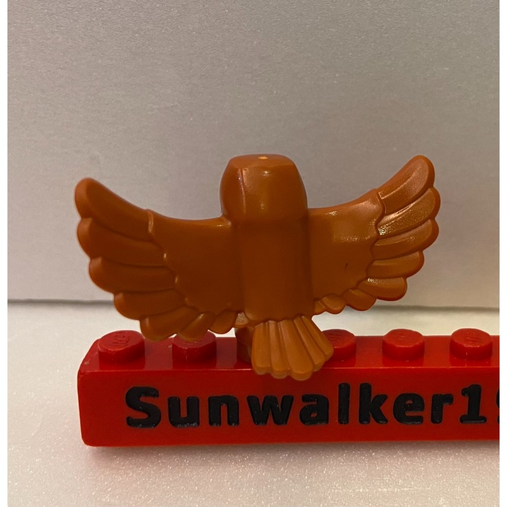 【積木2010】樂高 LEGO 深橘色 貓頭鷹 / 動物 (Dark Orange) / 60353-細節圖2