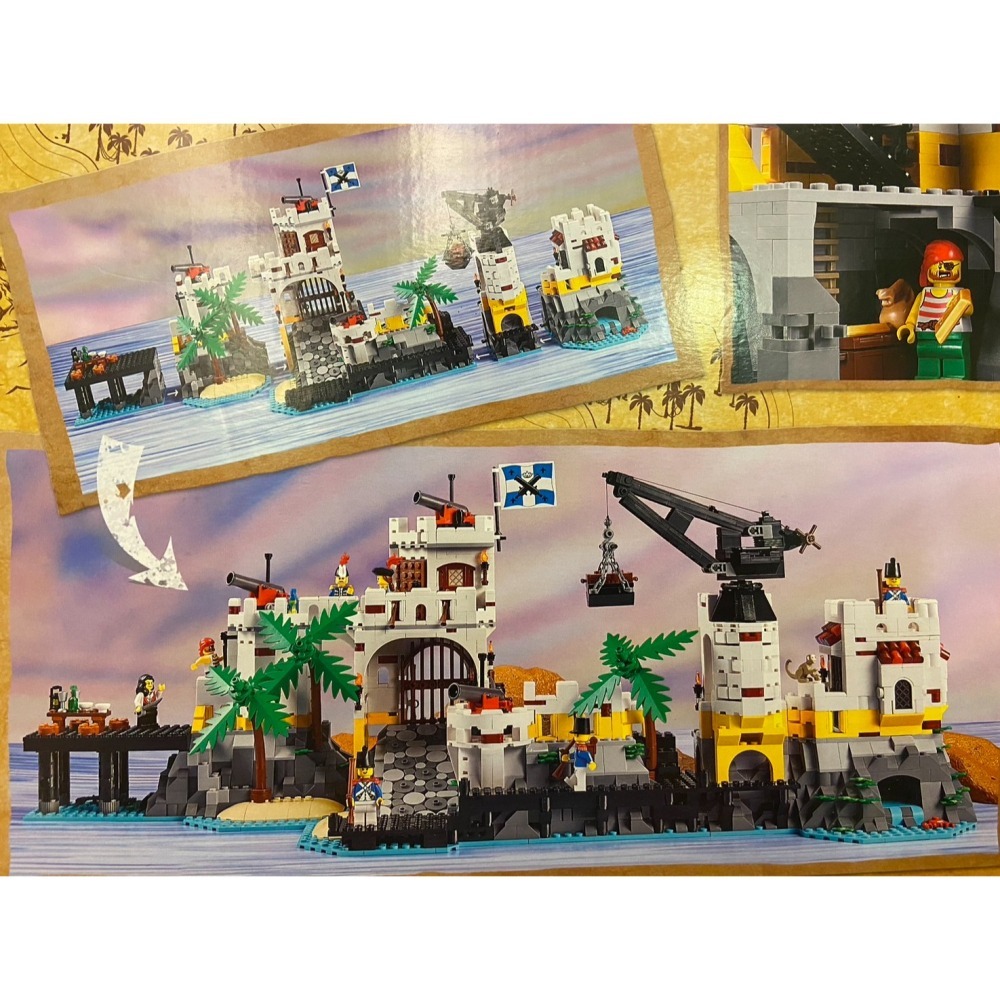 【積木2010】樂高 LEGO 10320 官兵堡 黃金國堡壘 / 官兵 海盜-細節圖2