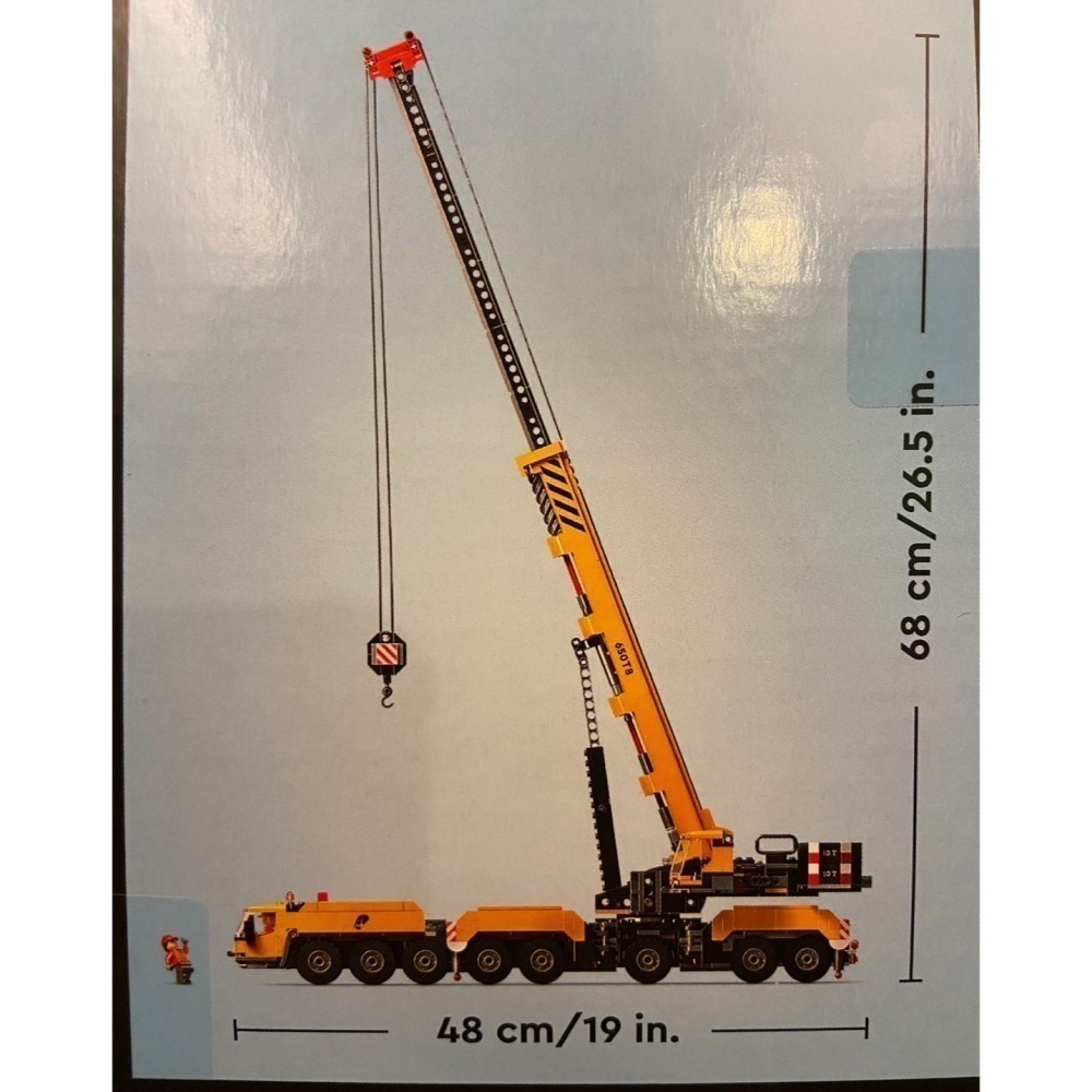 【積木2010】樂高 LEGO 60409 工程起重機 大吊車 / CITY 城市 / 全新未拆-細節圖3