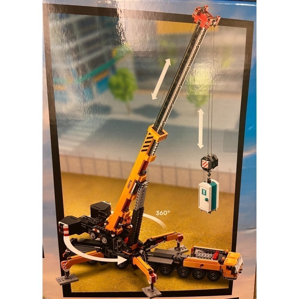 【積木2010】樂高 LEGO 60409 工程起重機 大吊車 / CITY 城市 / 全新未拆-細節圖4