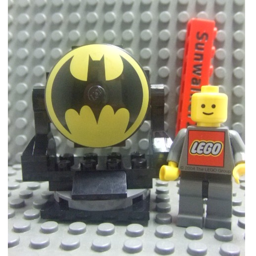 【積木2010】樂高 LEGO 蝙蝠燈 / 蝙蝠俠 探照燈 / 場景 道具 / Bat Light-細節圖3