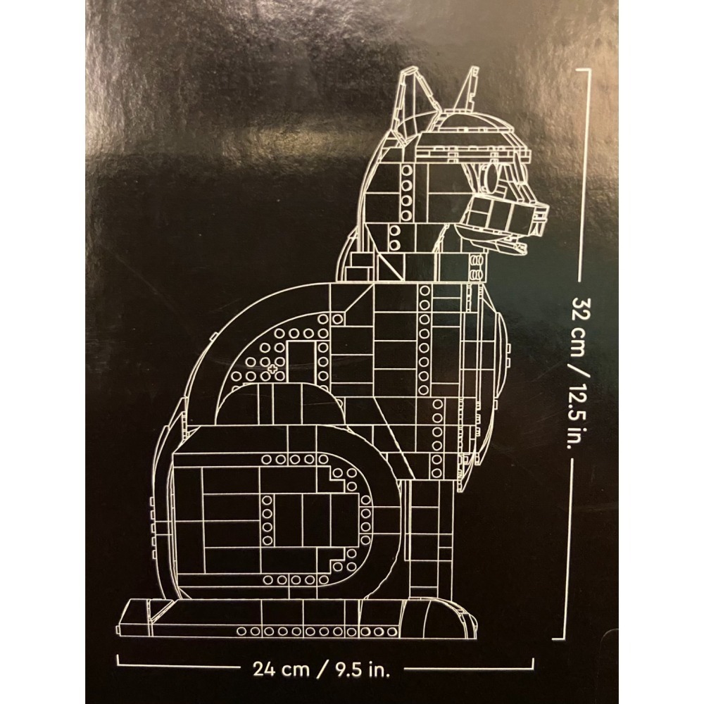 外盒擦損特價【積木2010】樂高 LEGO 21349 賓士貓 TUXEDO CAT / IDEAS 全新-細節圖3