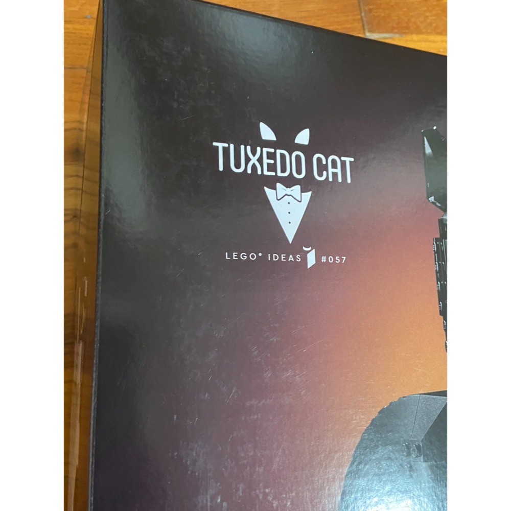 外盒擦損特價【積木2010】樂高 LEGO 21349 賓士貓 TUXEDO CAT / IDEAS 全新-細節圖7