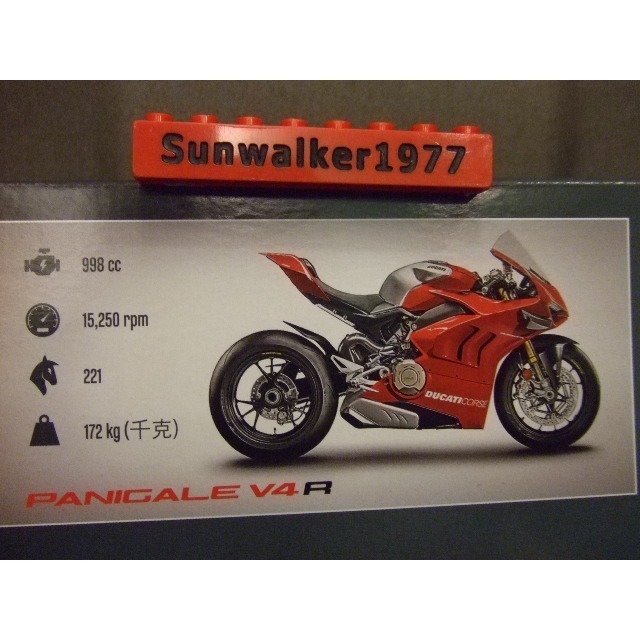 【積木2010】樂高 LEGO 42107 杜卡迪 重機 Ducati Panigale V4 R 樂高 科技 /BR-細節圖4