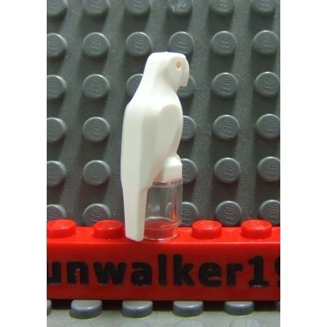 【積木2010】樂高 LEGO  白色 鸚鵡 小鳥 動物 / 27063 (White)-細節圖2