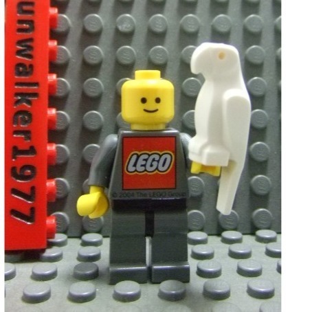 【積木2010】樂高 LEGO  白色 鸚鵡 小鳥 動物 / 27063 (White)-細節圖3