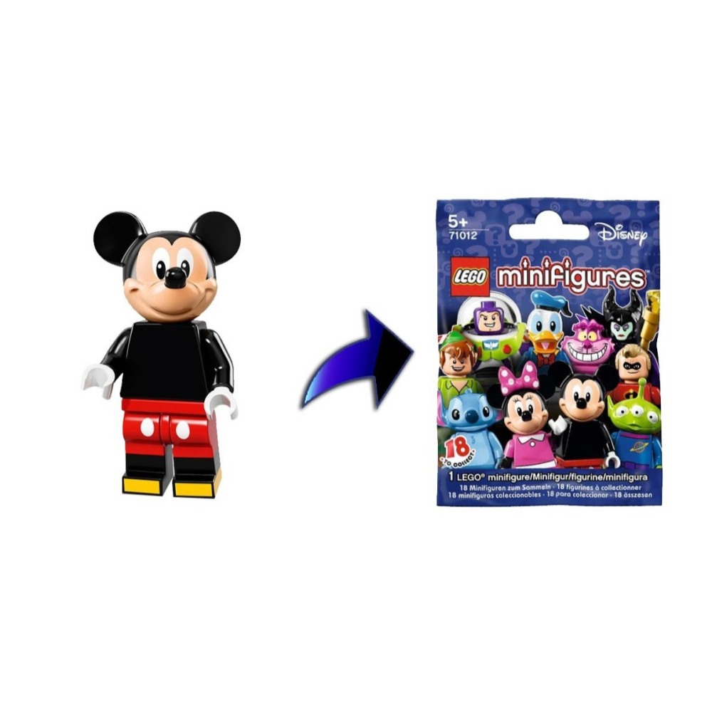 【積木2010】樂高 LEGO 71012 米奇 / 米老鼠 Mickey Mouse 迪士尼人偶包 (全新未拆袋)-細節圖2