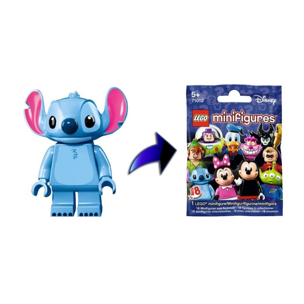 【積木2010】樂高 LEGO 71012 史迪奇 迪士尼 人偶包 / 星際寶貝 / 全新未拆袋 (1)-細節圖2