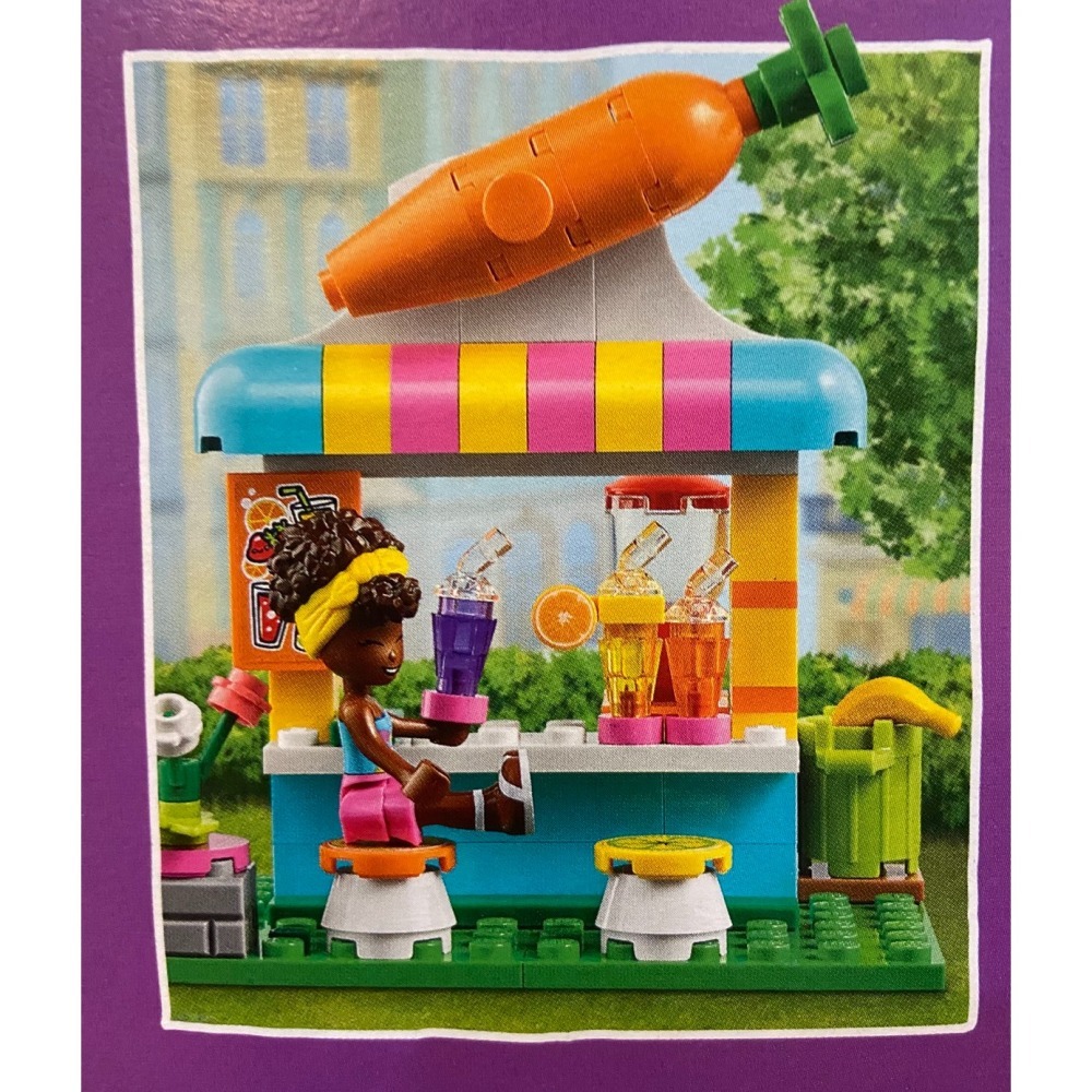 【積木2010】樂高 LEGO 41701 小吃市集 餐車 / 好朋友 Friends / 全新未拆-細節圖3