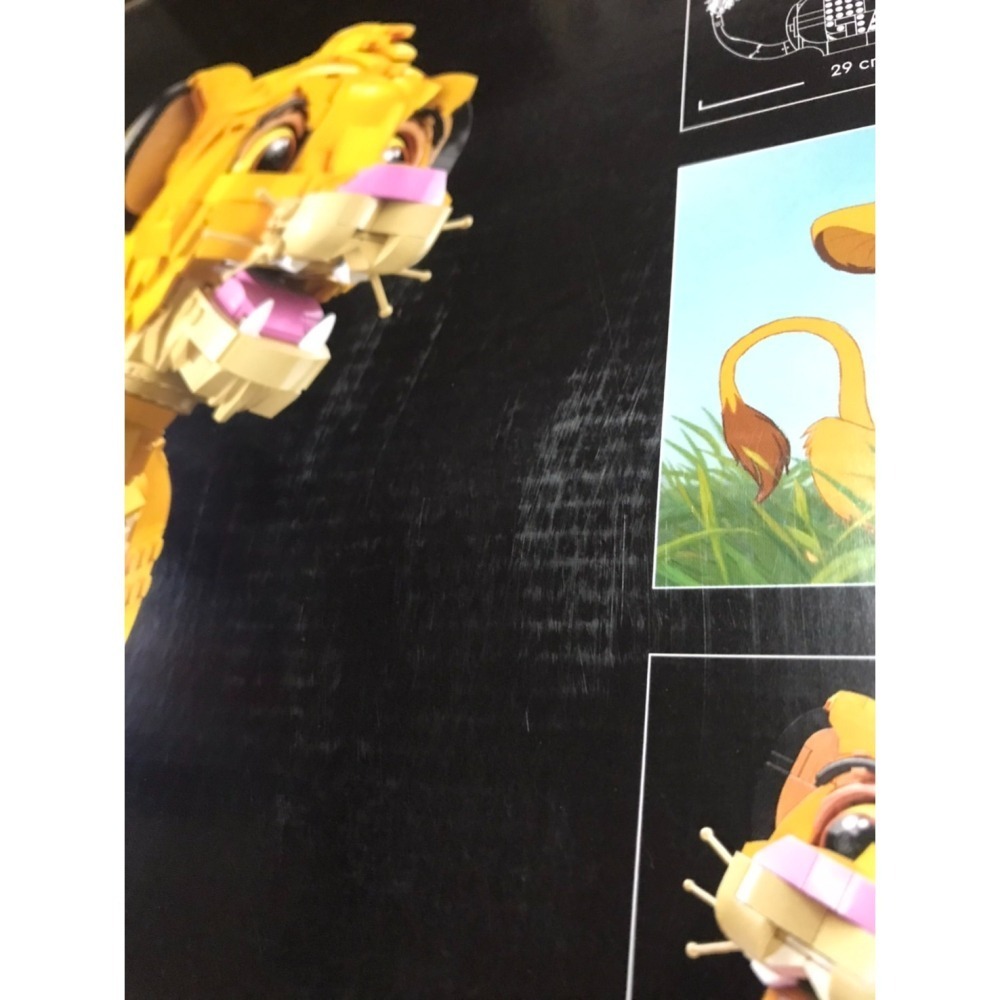外盒擦痕特價【積木2010】樂高 LEGO 43247 獅子王 辛巴 / 迪士尼 / 全新未拆-細節圖3