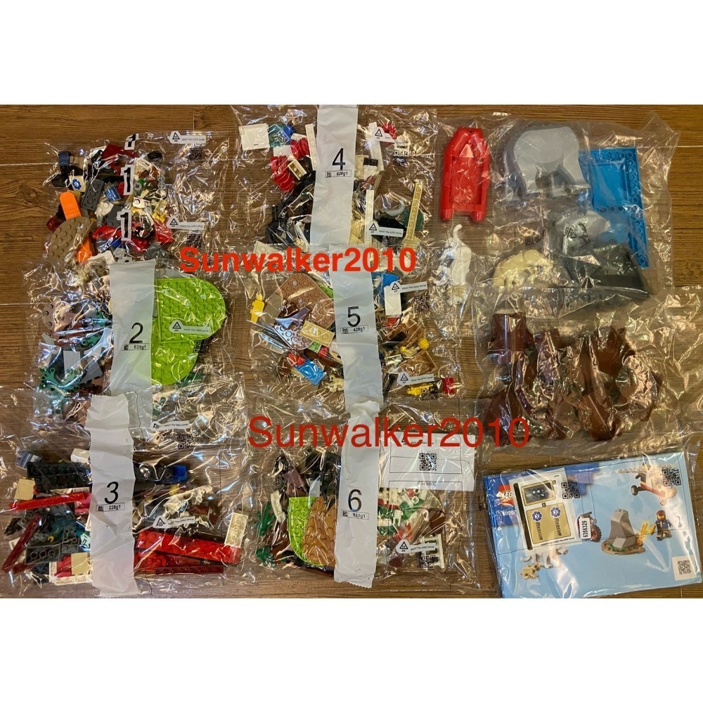 無外盒【積木2010】樂高 LEGO 60307 野生動物救援營 老鷹 獅子 大象 猴子 / CITY 城市 / 全新-細節圖2