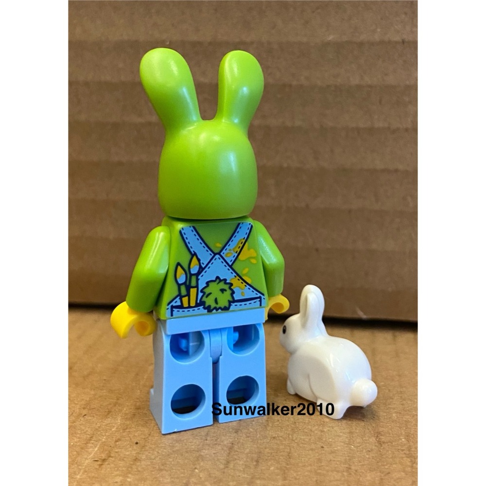 【積木2010】樂高 LEGO 復活節 兔子 人偶 / 小白兔 彩蛋 / BAM-細節圖3