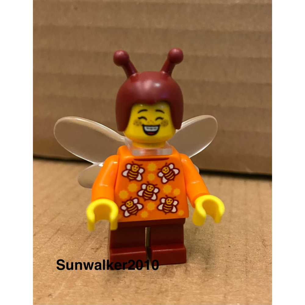 【積木2010】樂高 LEGO 蜜蜂 女孩 人偶 / 蜜蜂人偶 / BAM-細節圖2