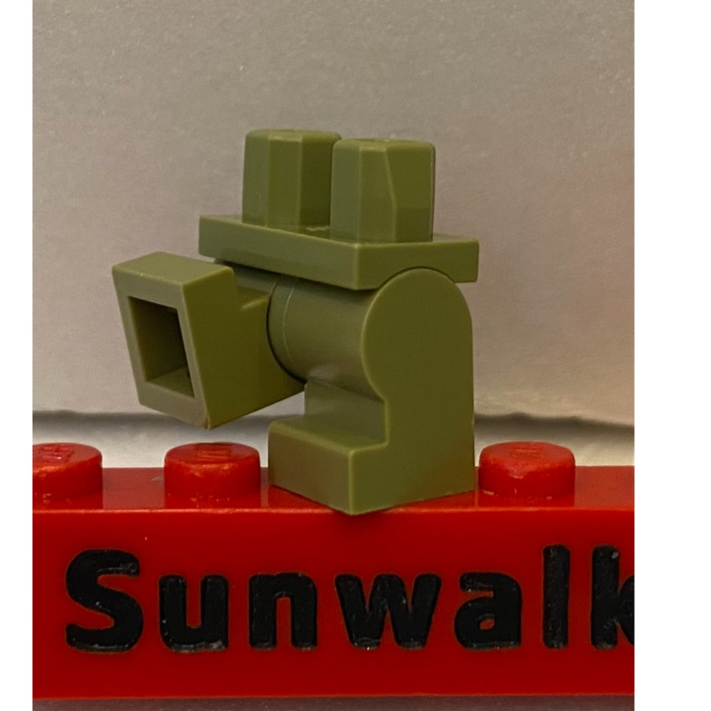 【積木2010】樂高LEGO 橄欖綠色 小孩雙腳 可彎曲 / 矮人腳 小孩腳 人偶 雙腳 下半身 970cm00-細節圖2