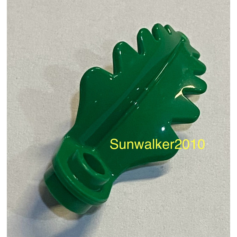 10片39元【積木2010】樂高 LEGO 綠色 樹葉 葉片 / 植物 2682 / Green-細節圖2