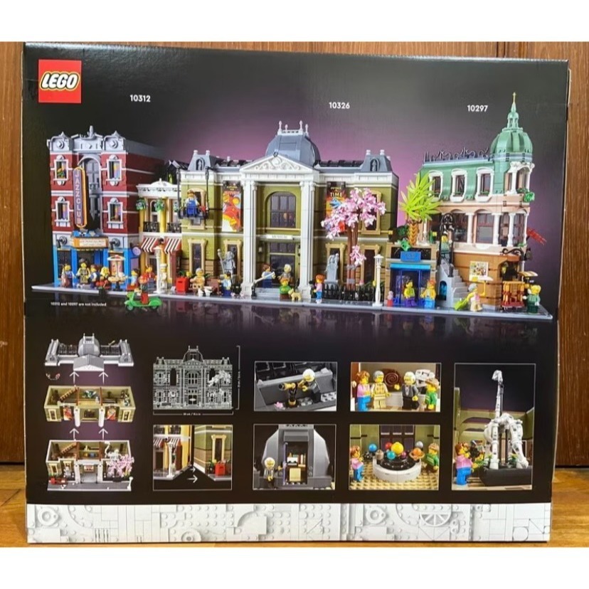 【積木2010】樂高 LEGO 10326 自然歷史 博物館 / 街景 全新未拆-細節圖2