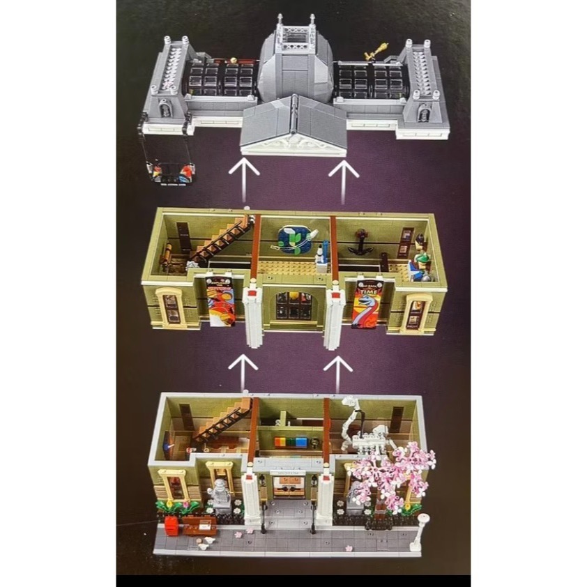 【積木2010】樂高 LEGO 10326 自然歷史 博物館 / 街景 全新未拆-細節圖4