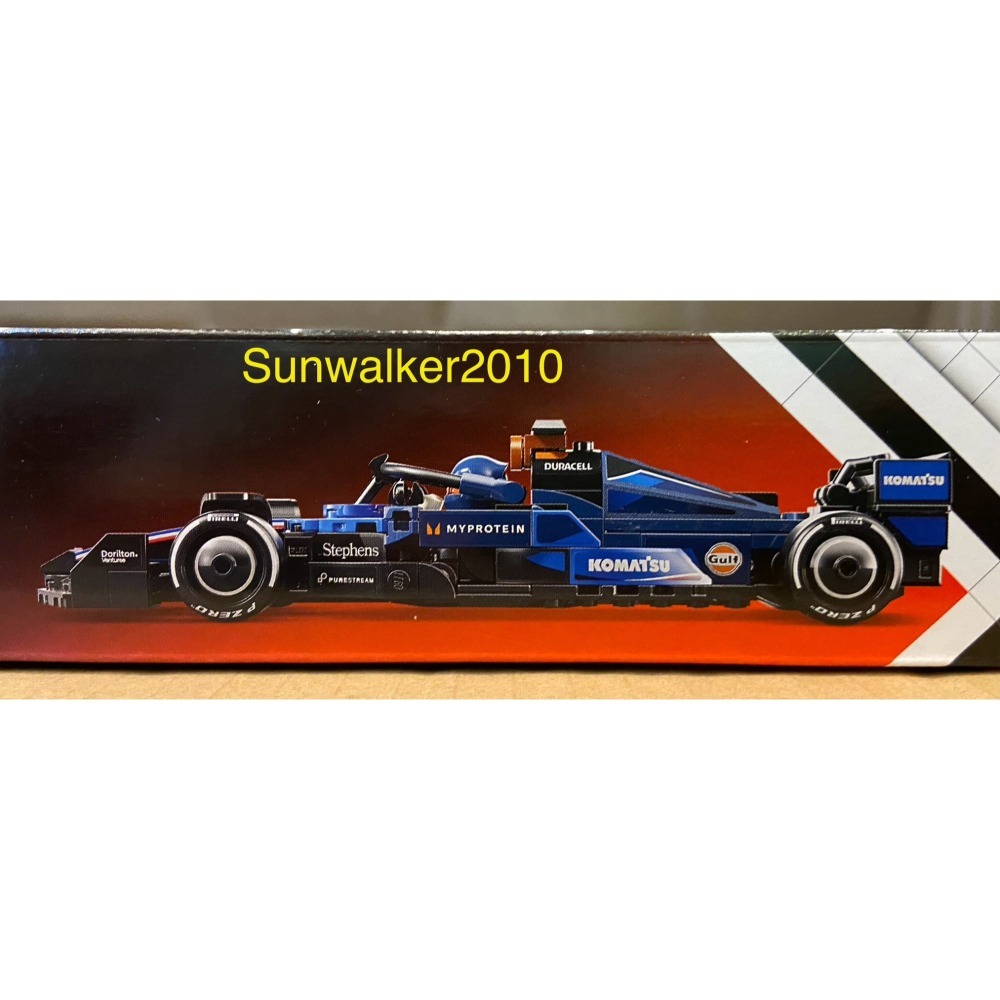 【積木2010】樂高 LEGO 77249 威廉斯 車隊 / Williams F1 FW46 / SPEED 賽車-細節圖4