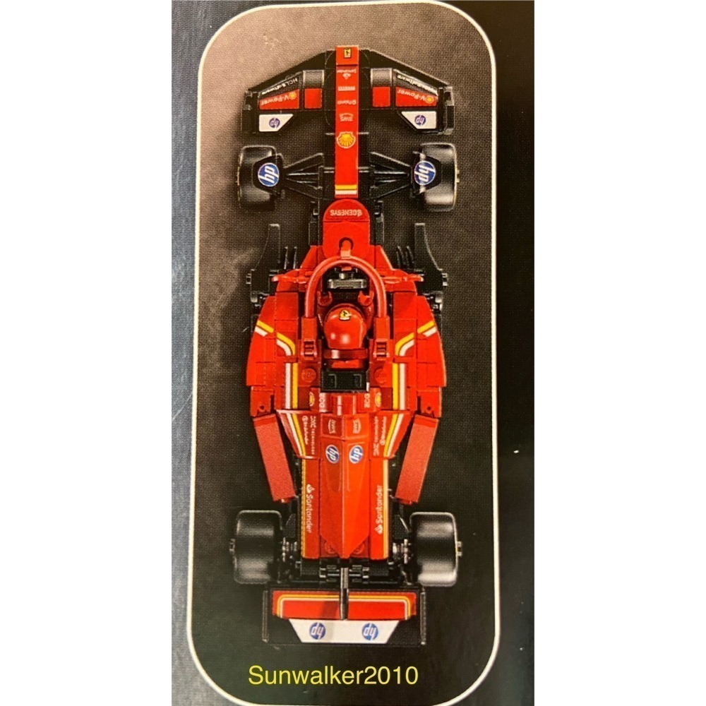 【積木2010】樂高 LEGO 77242 法拉利車隊 / 法拉利 F1 SF-24 / SPEED 賽車-細節圖3