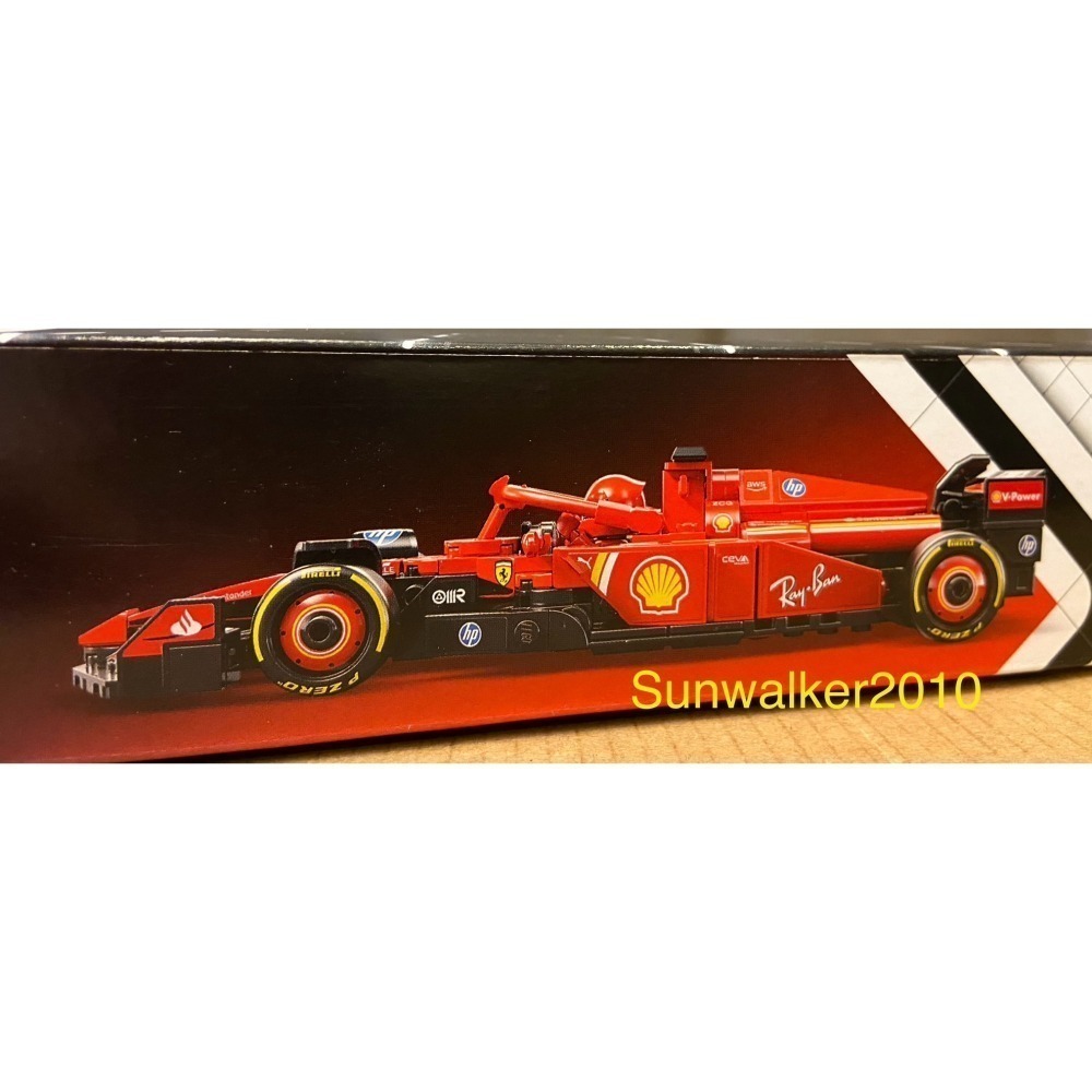 【積木2010】樂高 LEGO 77242 法拉利車隊 / 法拉利 F1 SF-24 / SPEED 賽車-細節圖4