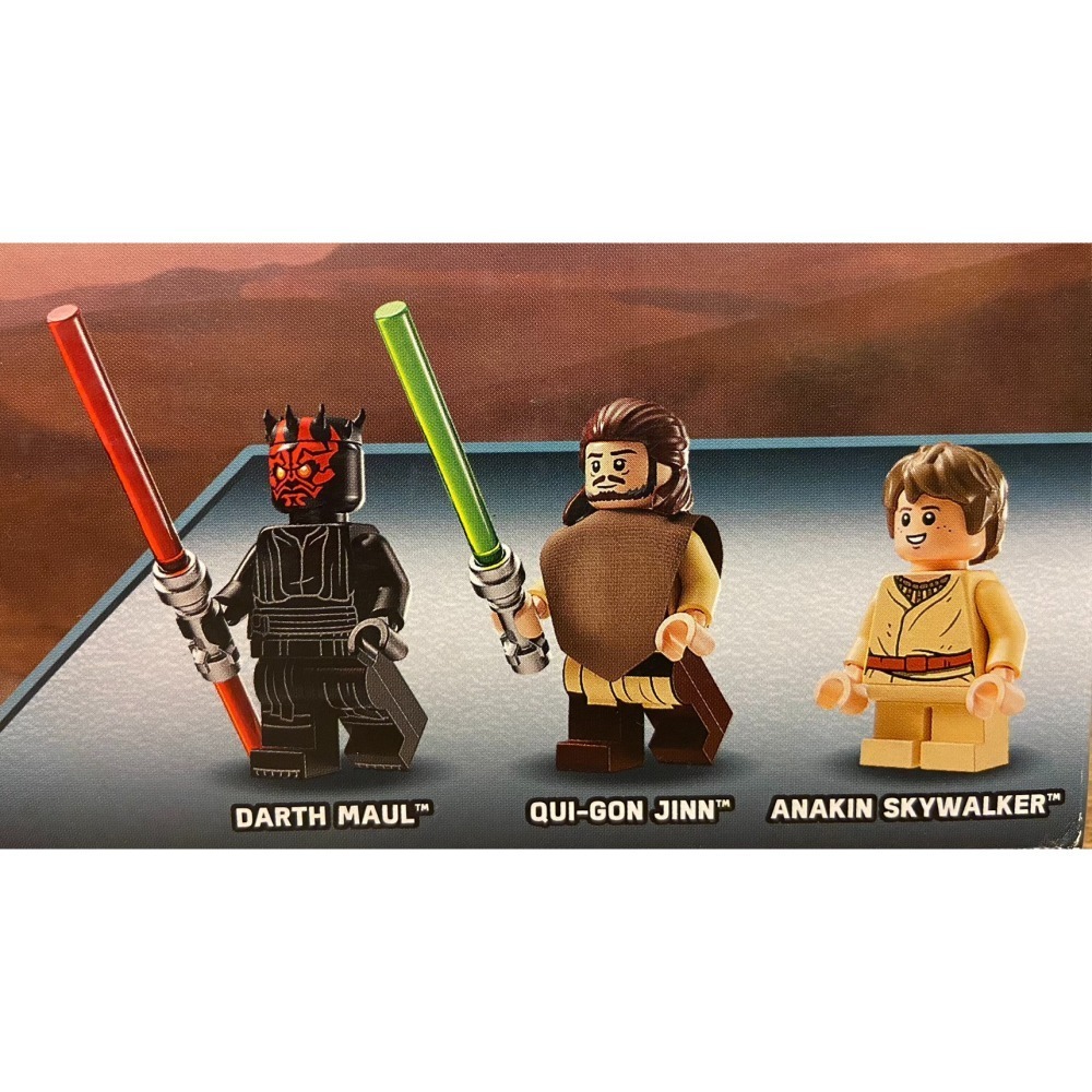 合售出清【積木2010】樂高 75383 + 75387 + 40755 星際大戰 25週年 / 達斯魔 白兵 黑武士-細節圖7