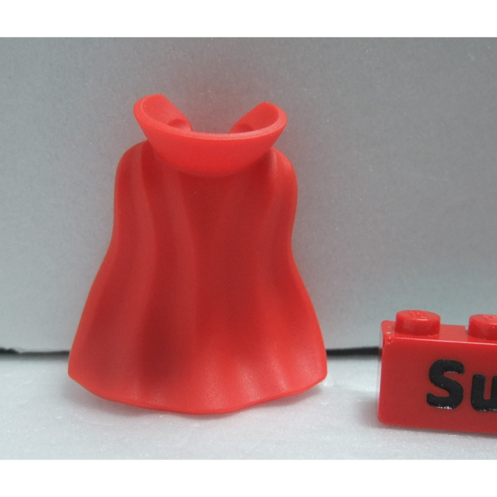 【積木2010】樂高 LEGO 紅色 披風 / 頸部 配件 奇異博士 披風 / 79786 / 76218-細節圖2